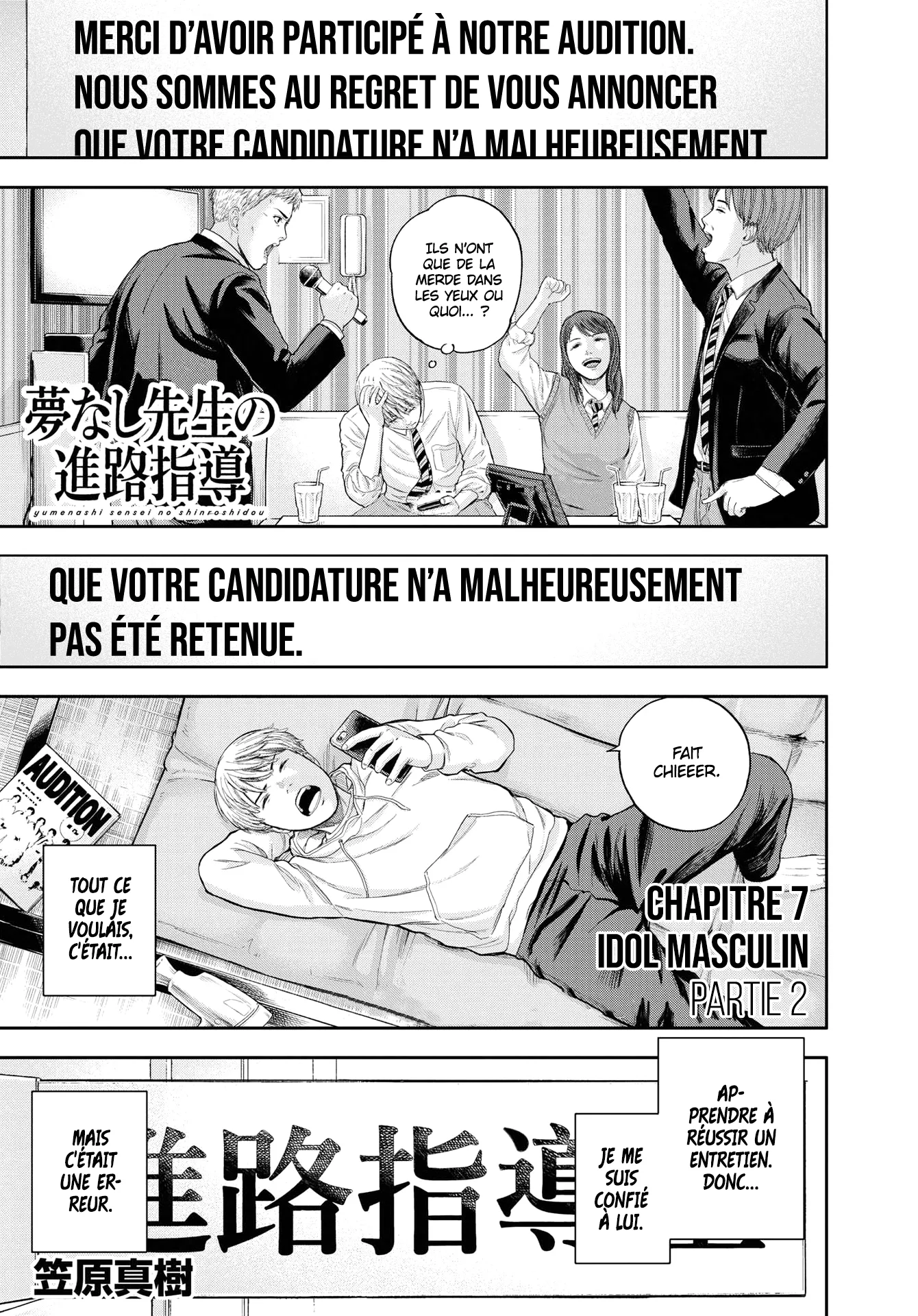 Read Yumenashi Sensei No Shinroshidou FR Manga Online