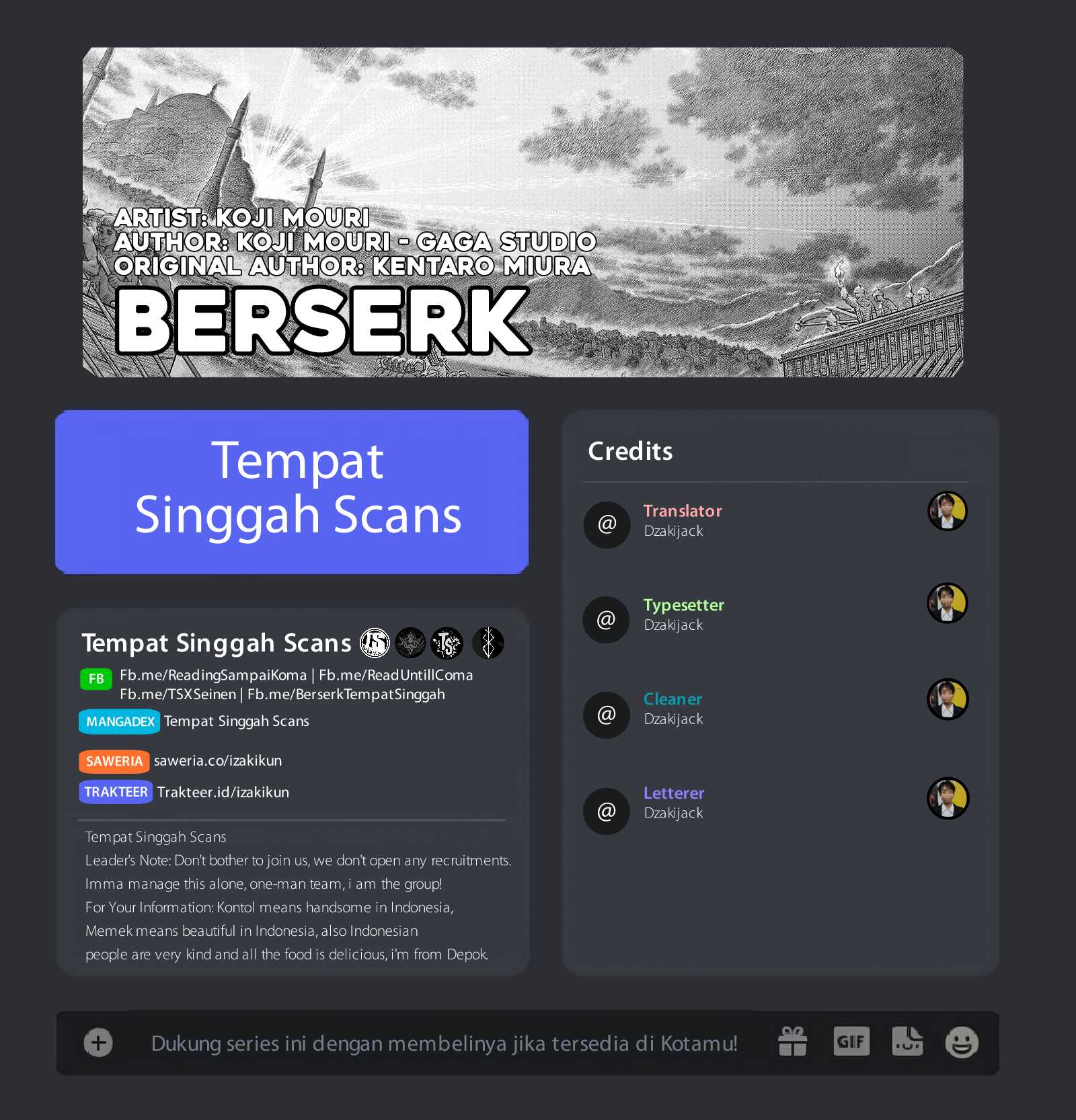 Read Berserk ID Manga Online