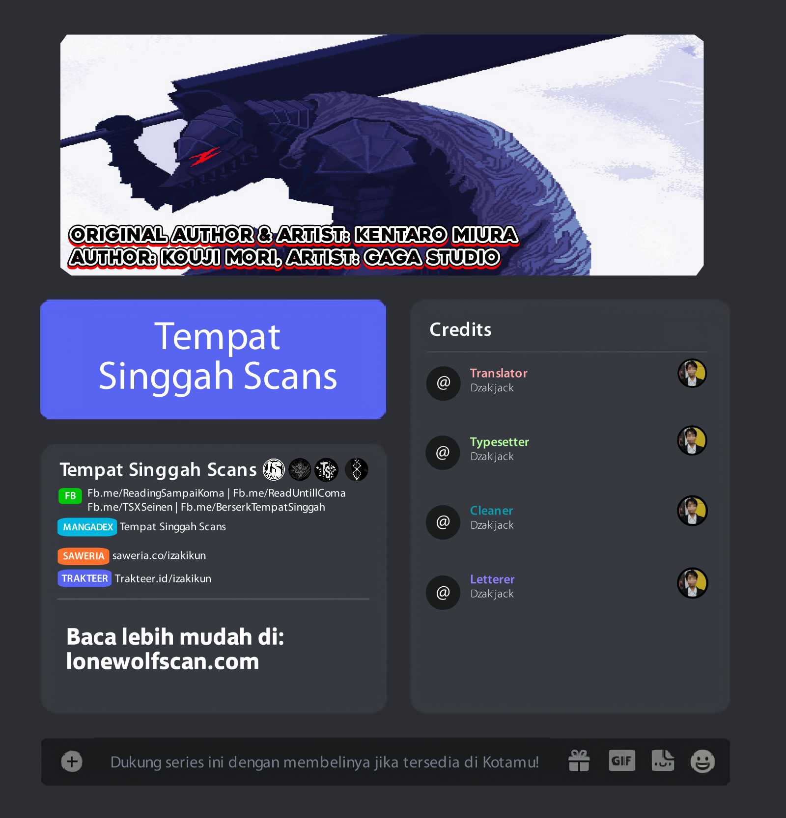 Read Berserk ID Manga Online