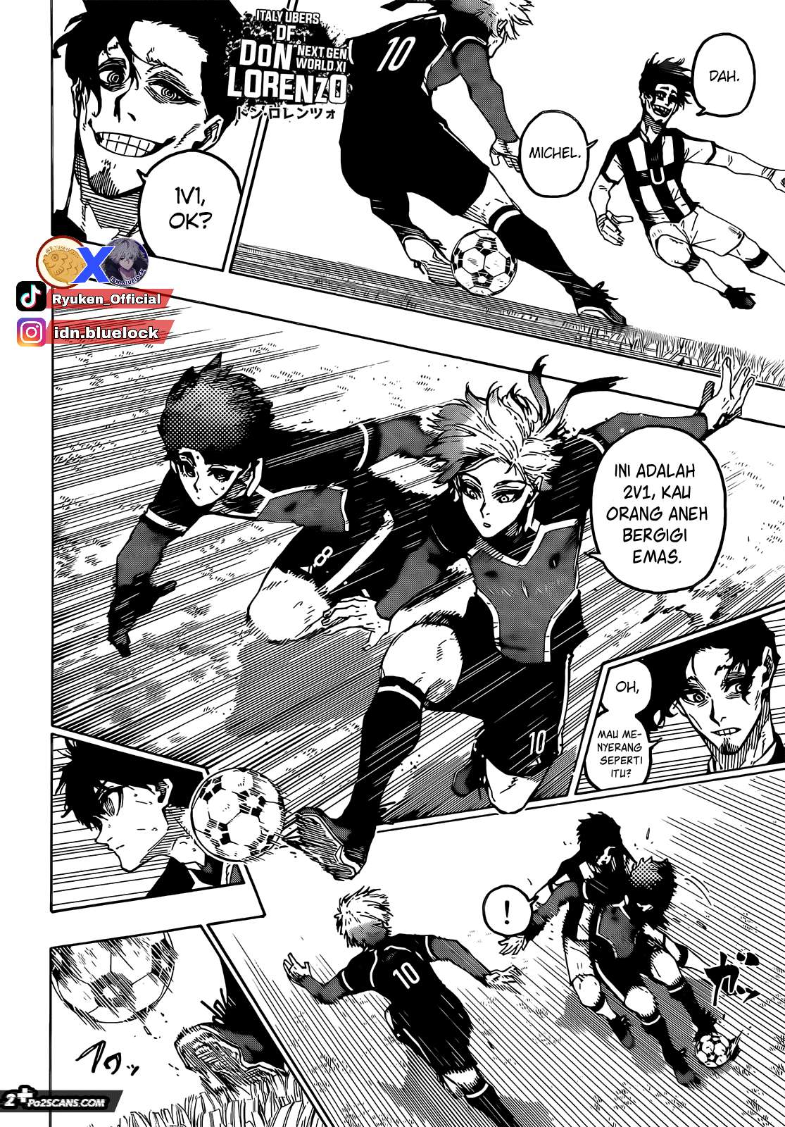 Read Blue Lock ID Manga Online