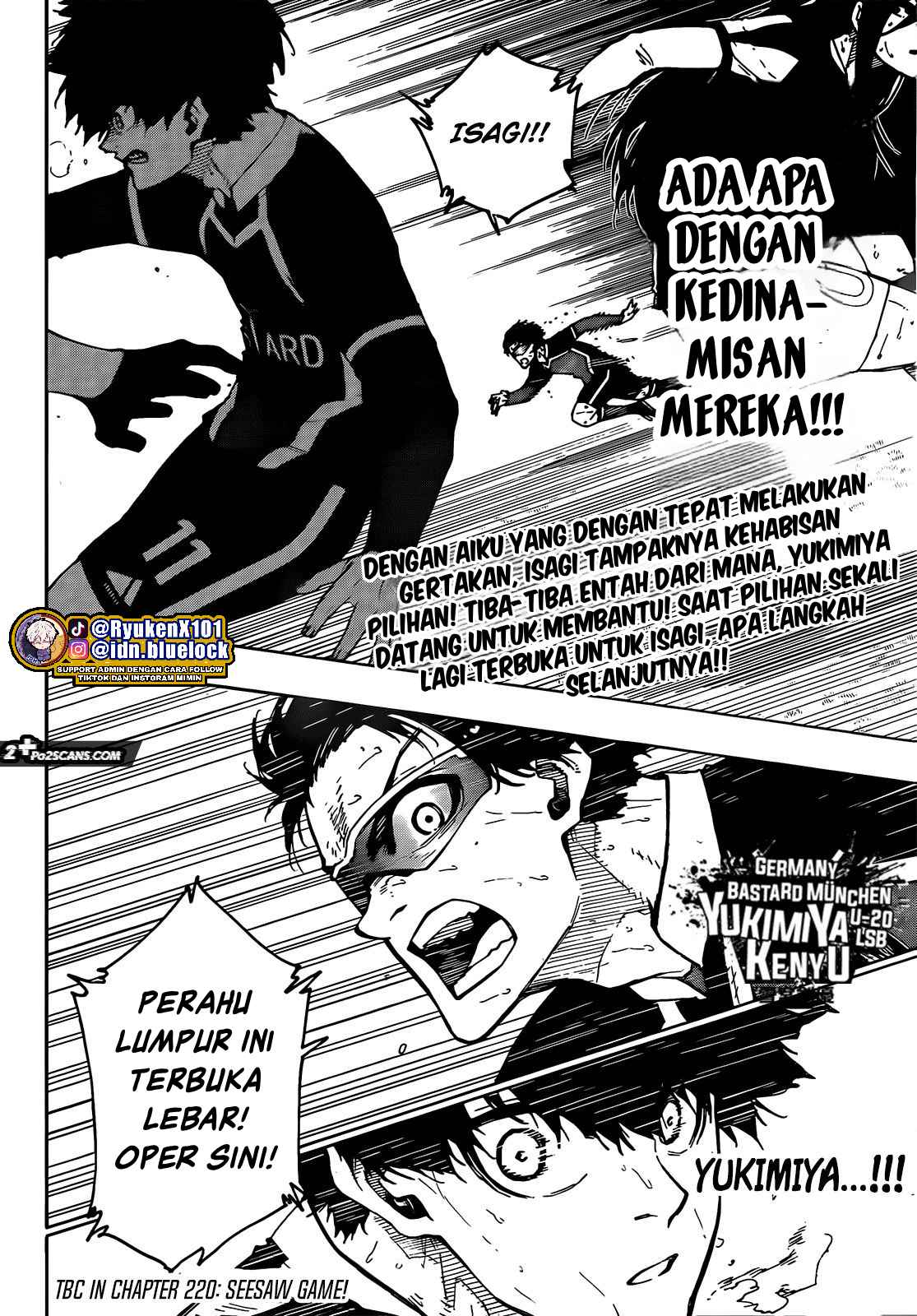 Read Blue Lock ID Manga Online
