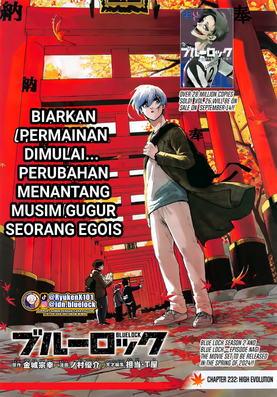 Read Blue Lock ID Manga Online