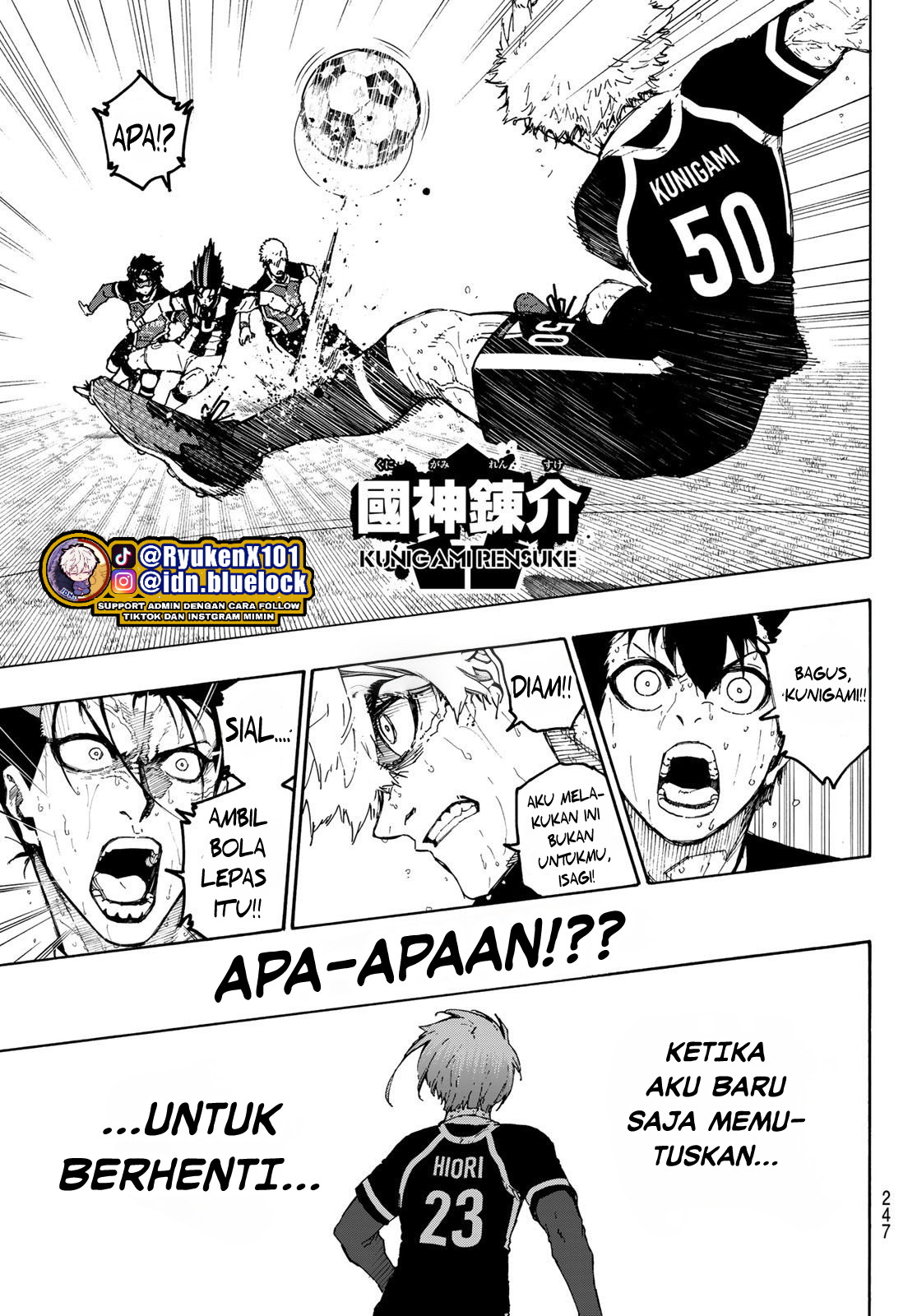 Read Blue Lock ID Manga Online