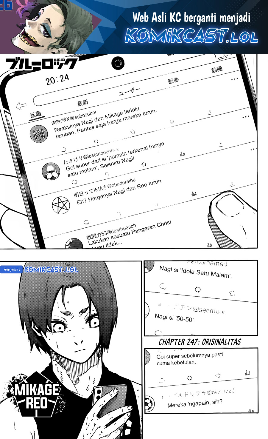 Read Blue Lock ID Manga Online