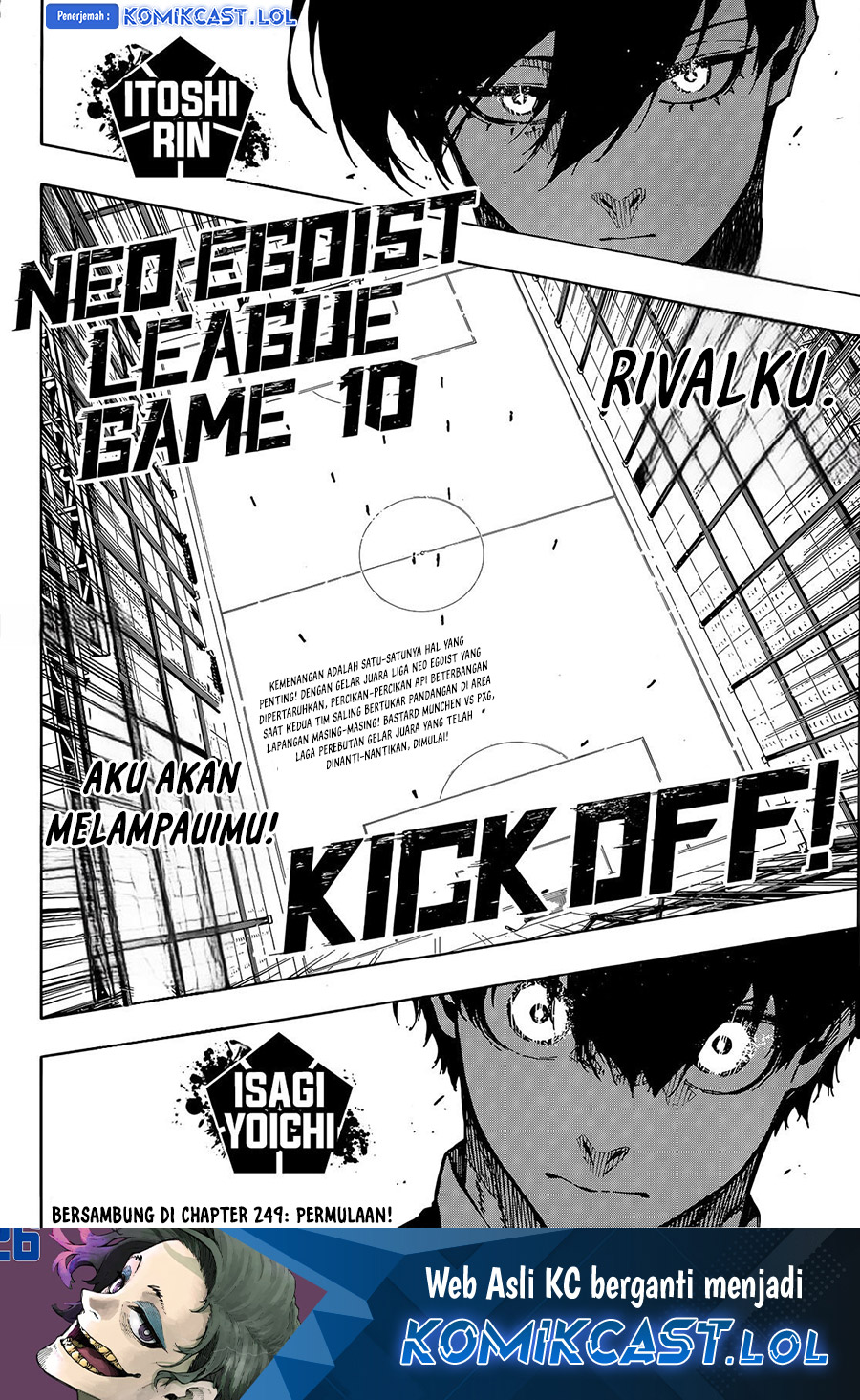 Read Blue Lock ID Manga Online