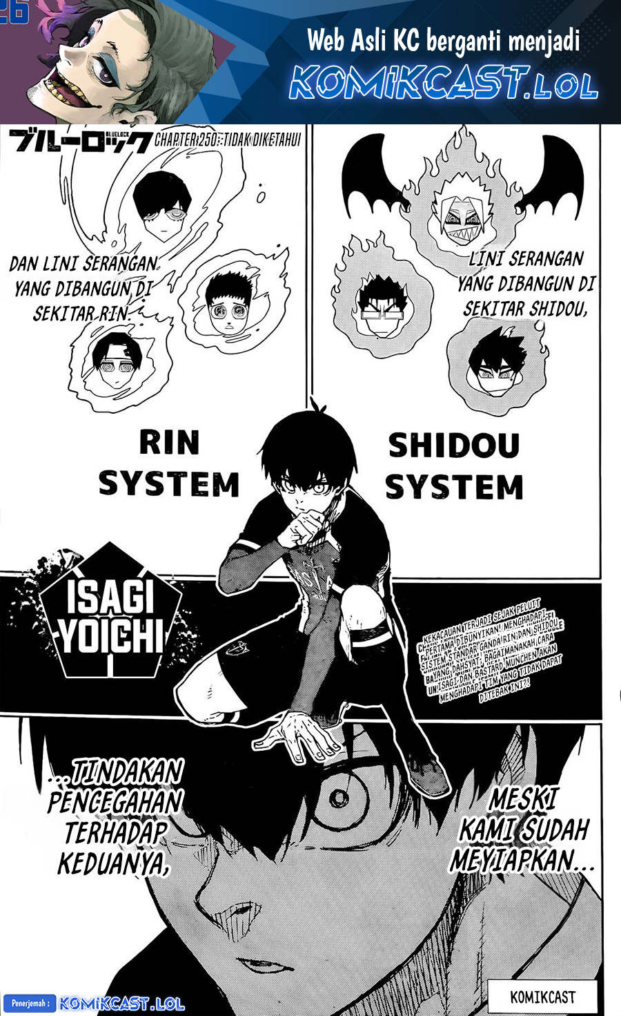 Read Blue Lock ID Manga Online