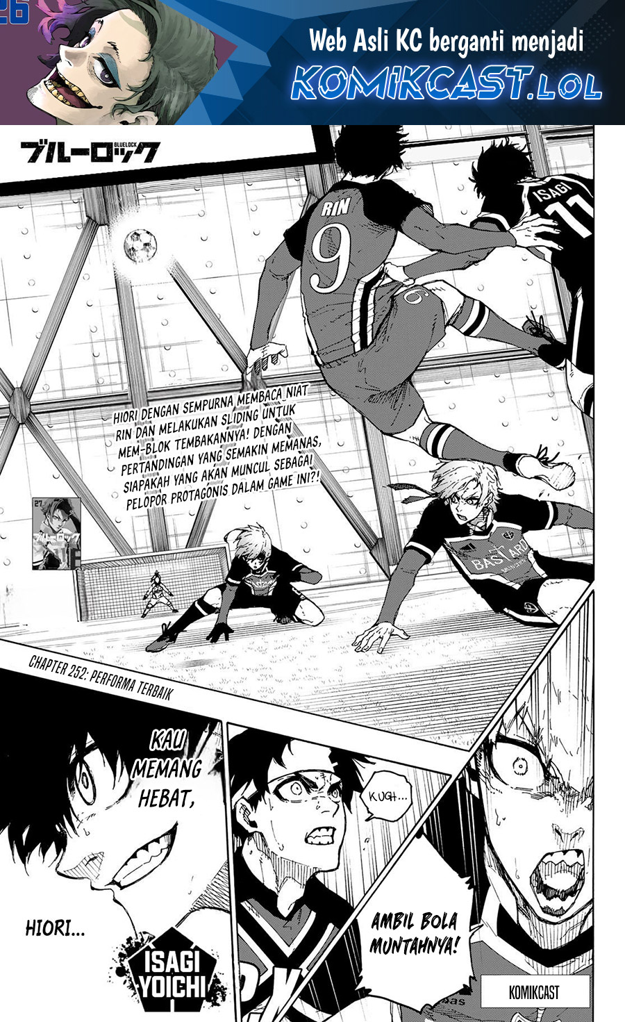 Read Blue Lock ID Manga Online