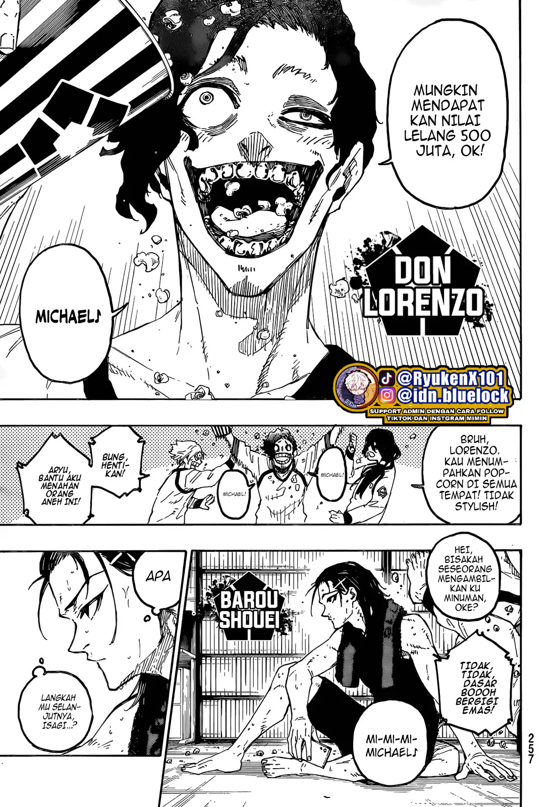 Read Blue Lock ID Manga Online