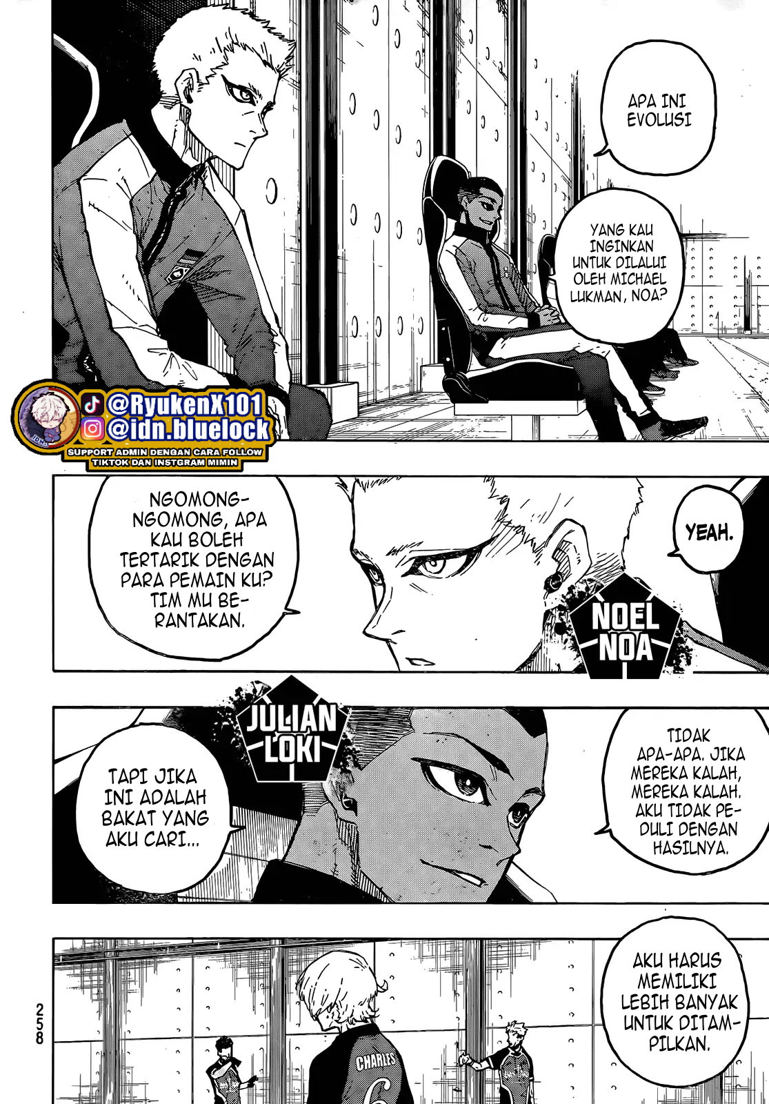 Read Blue Lock ID Manga Online