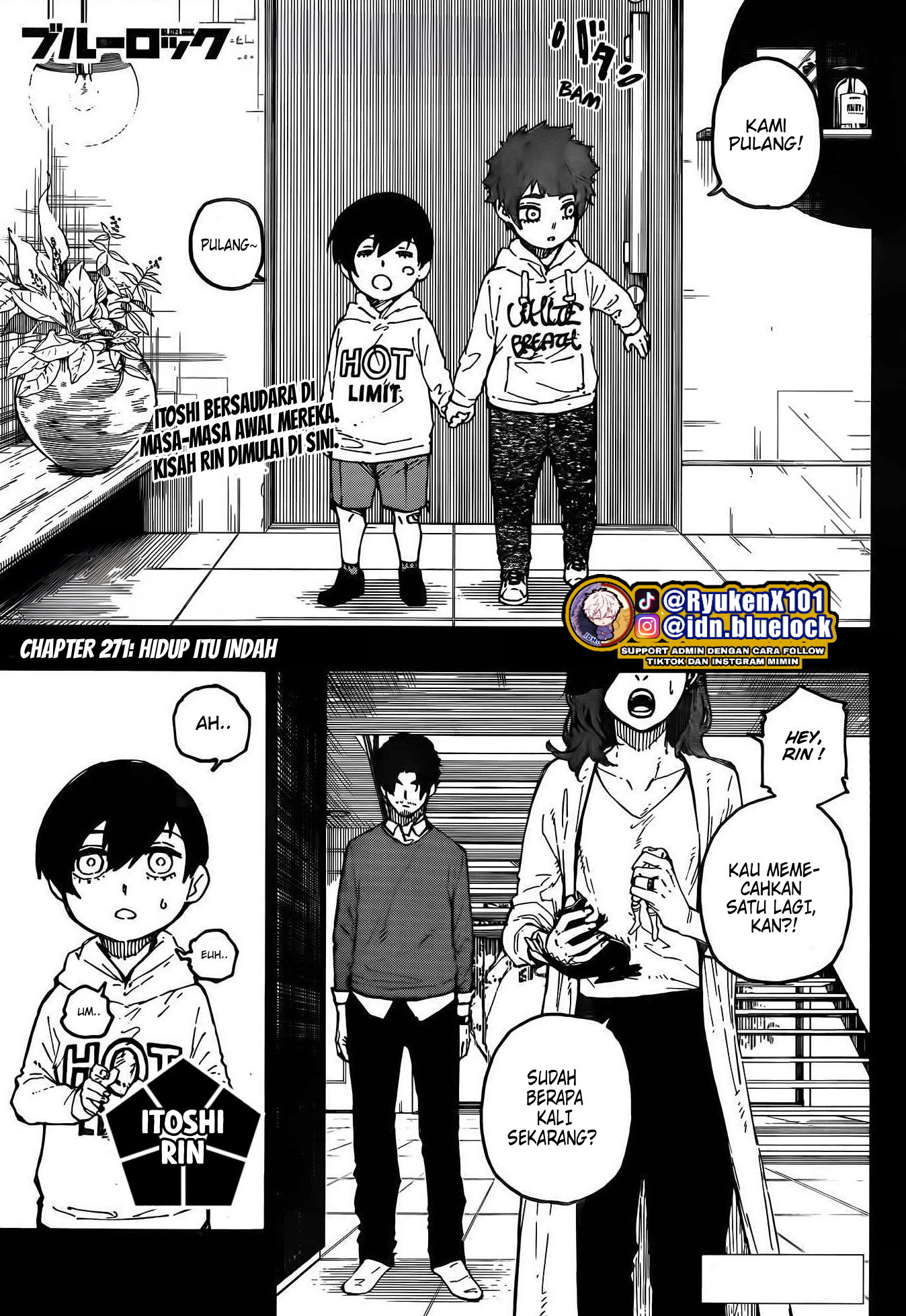 Read Blue Lock ID Manga Online