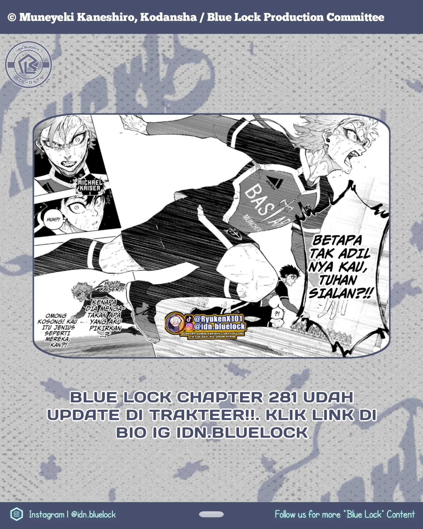 Read Blue Lock ID Manga Online