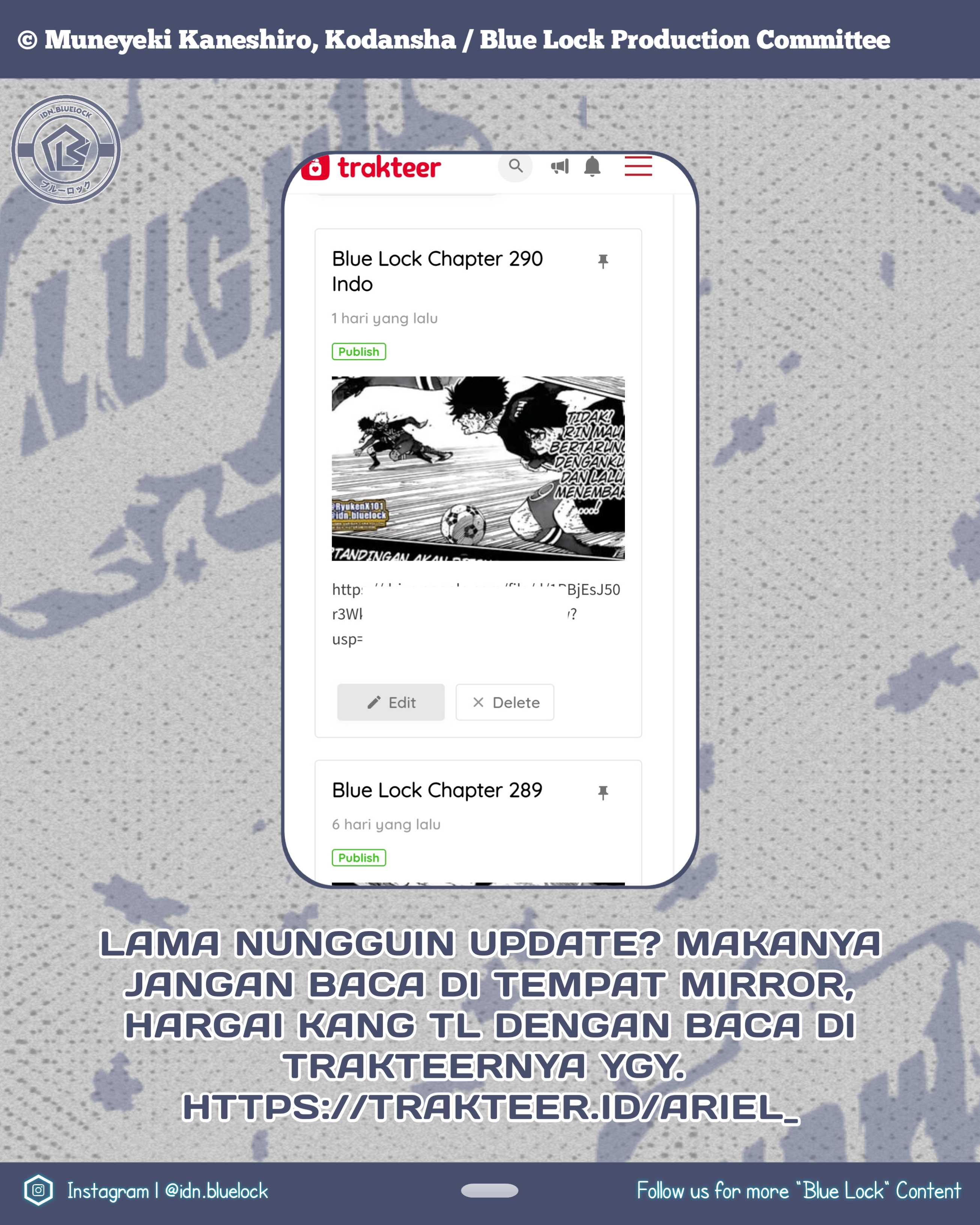 Read Blue Lock ID Manga Online