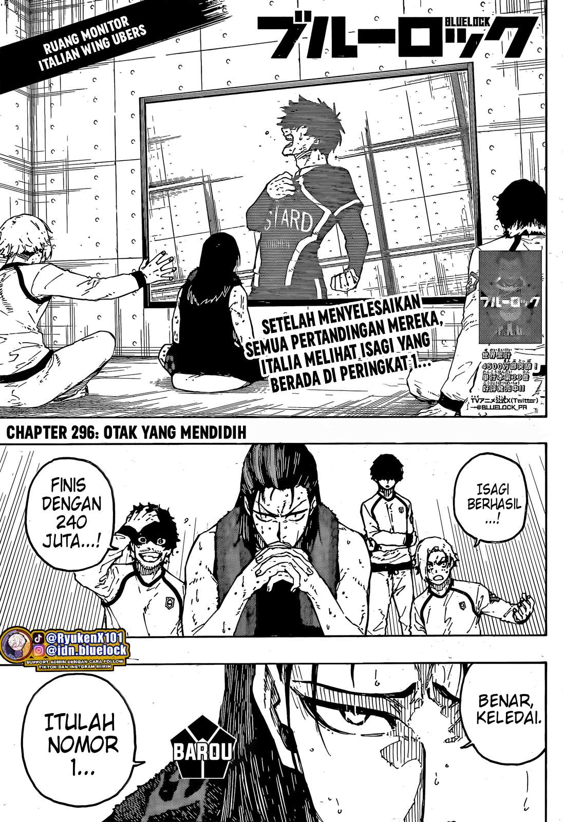 Read Blue Lock ID Manga Online