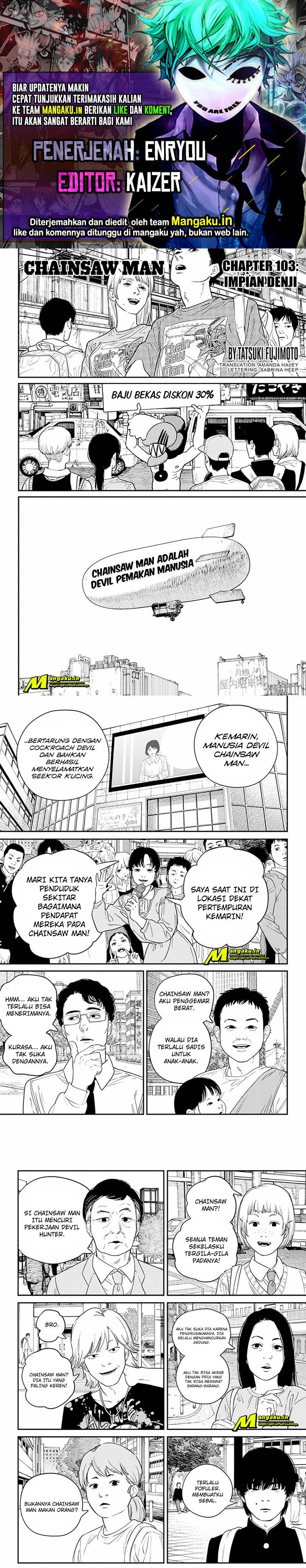 Read Chainsaw man ID Manga Online