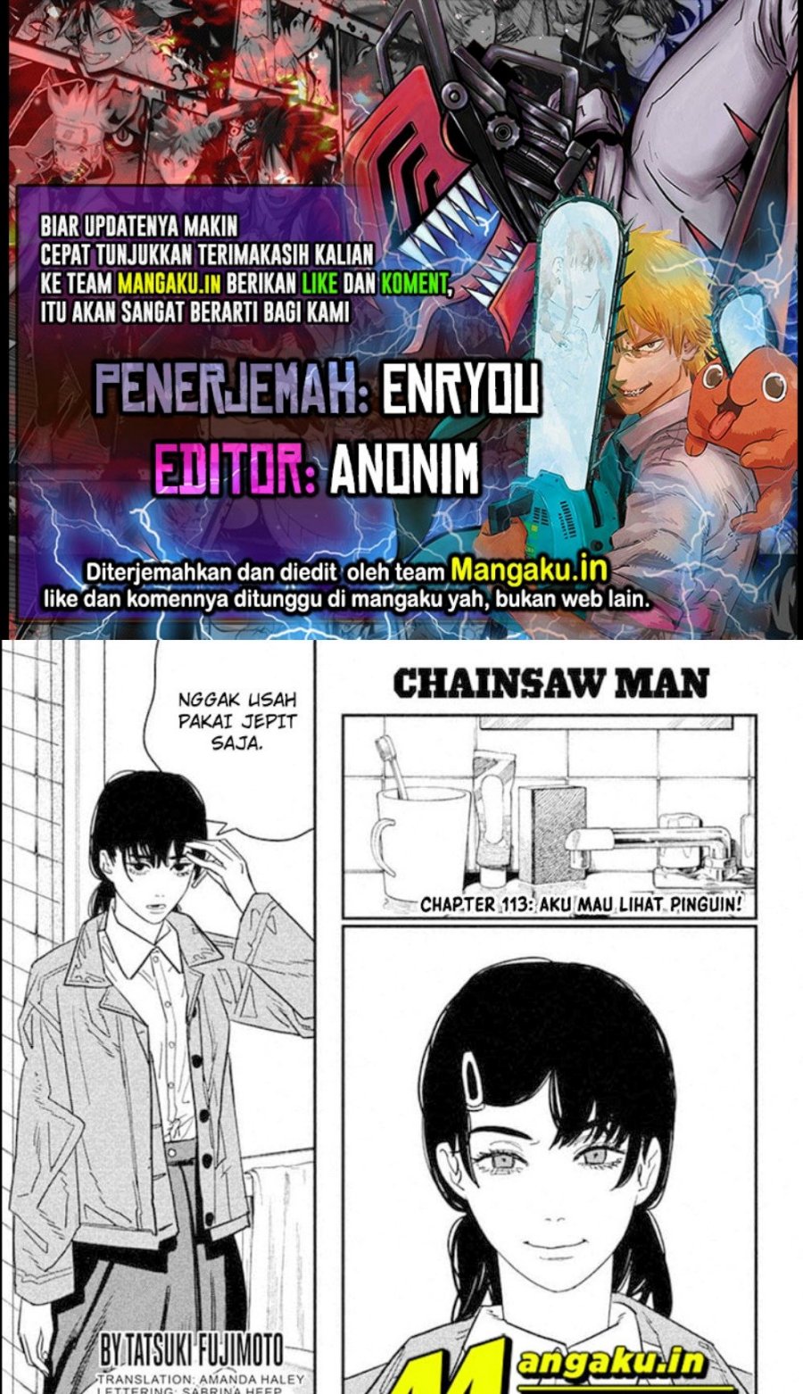 Read Chainsaw man ID Manga Online