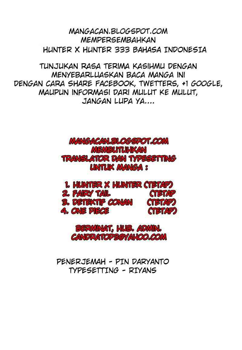 Read Hunter x Hunter ID Manga Online