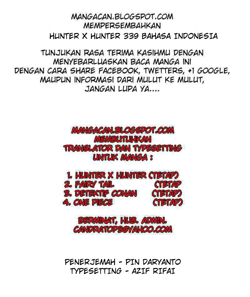 Read Hunter x Hunter ID Manga Online