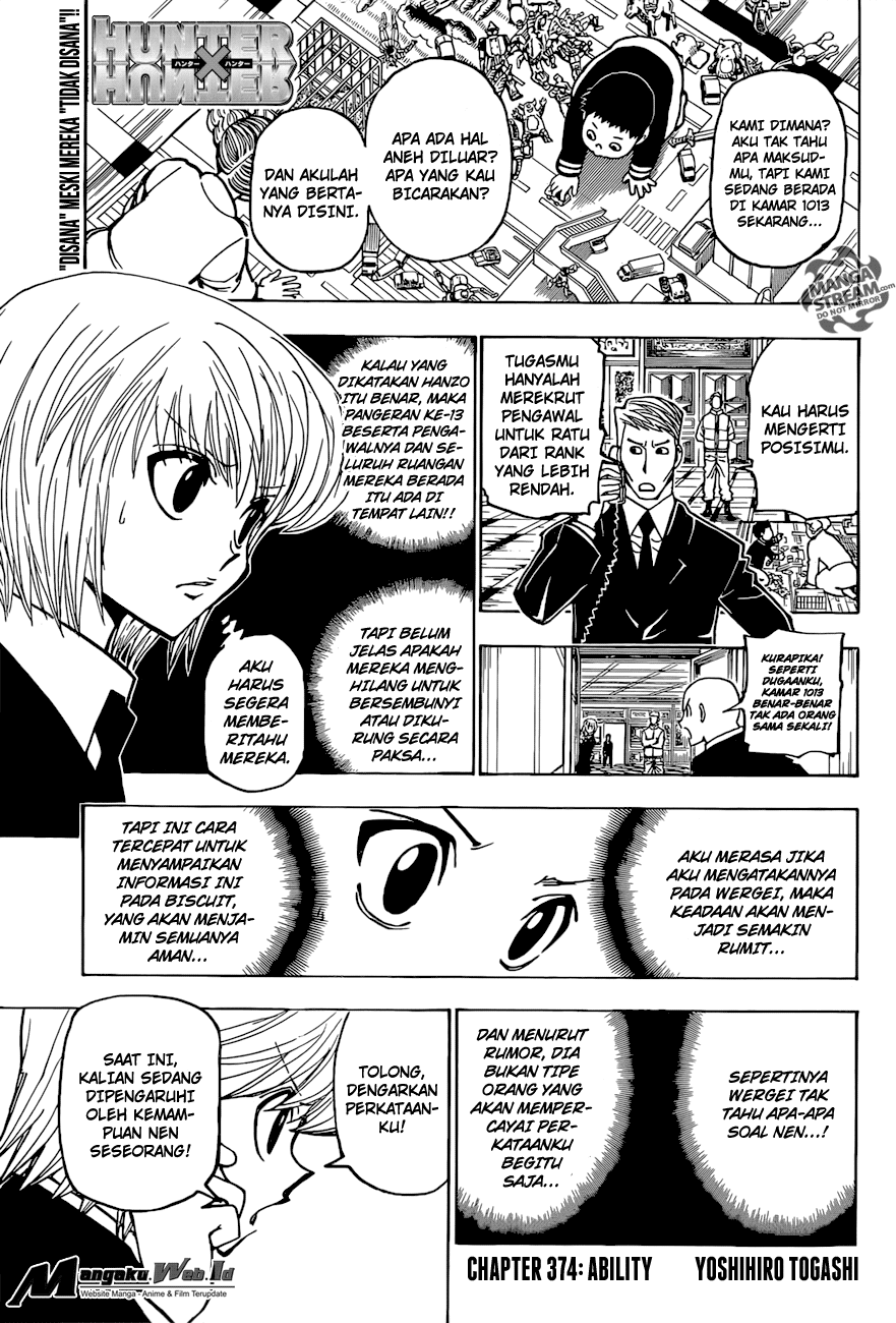 Read Hunter x Hunter ID Manga Online