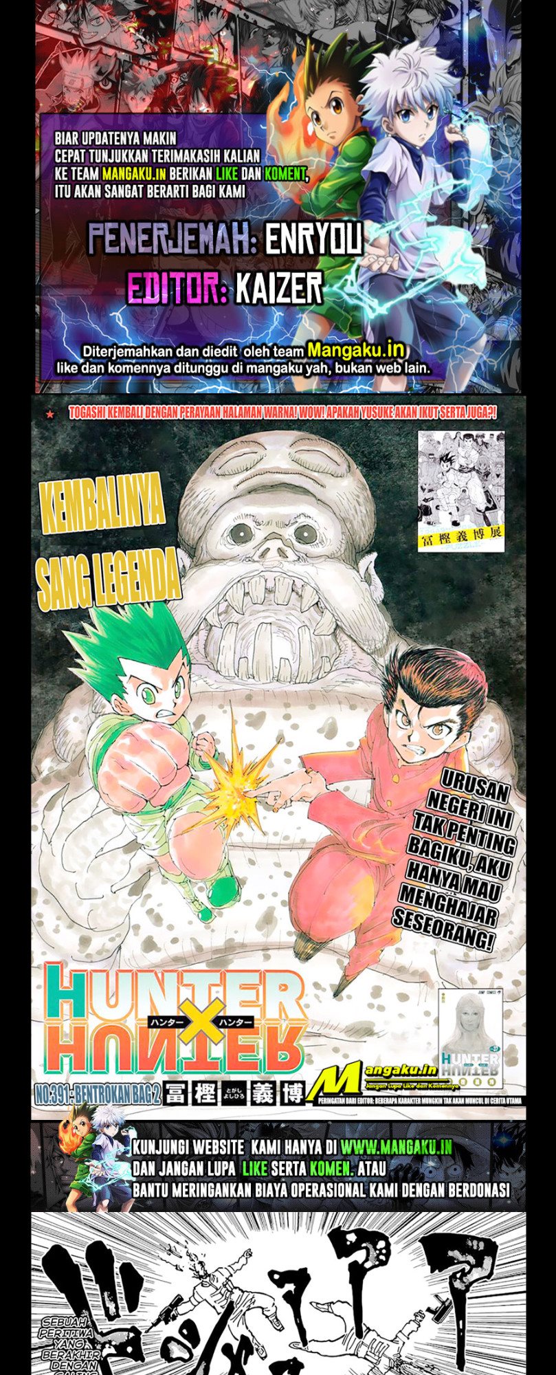 Read Hunter x Hunter ID Manga Online