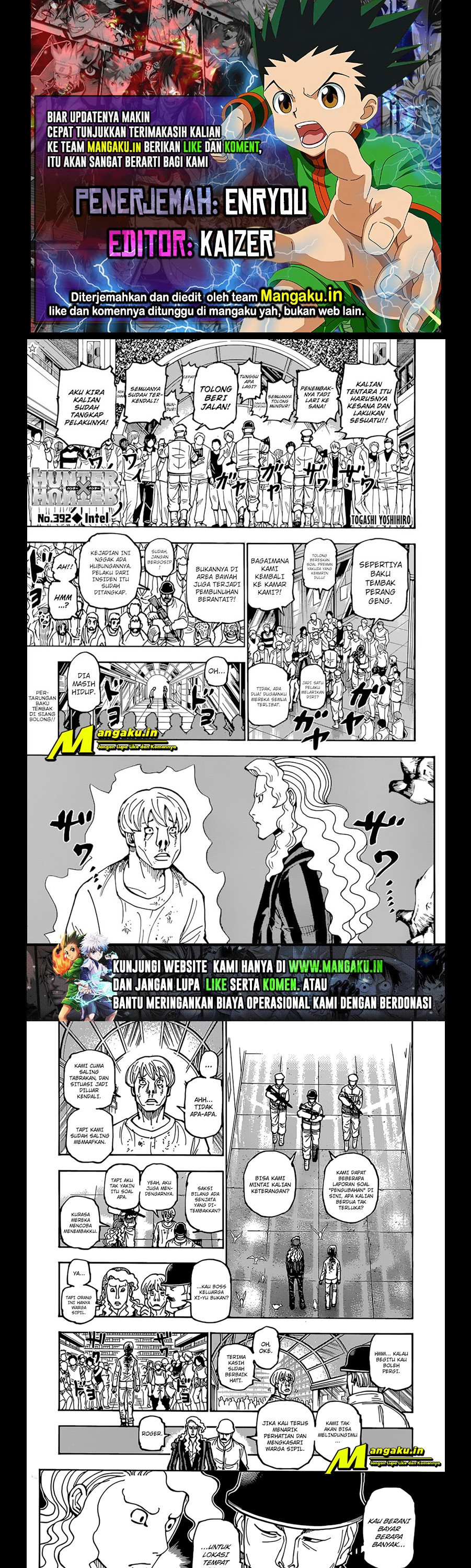 Read Hunter x Hunter ID Manga Online