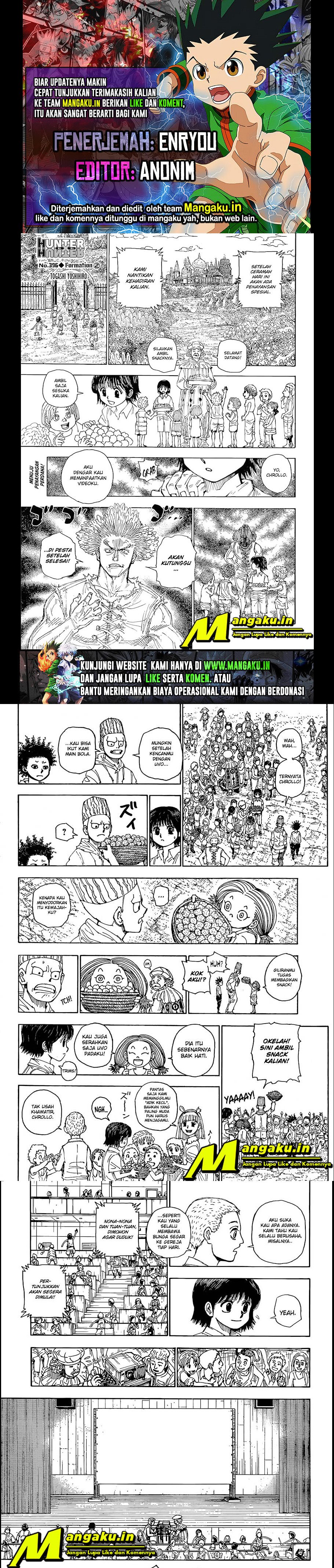 Read Hunter x Hunter ID Manga Online