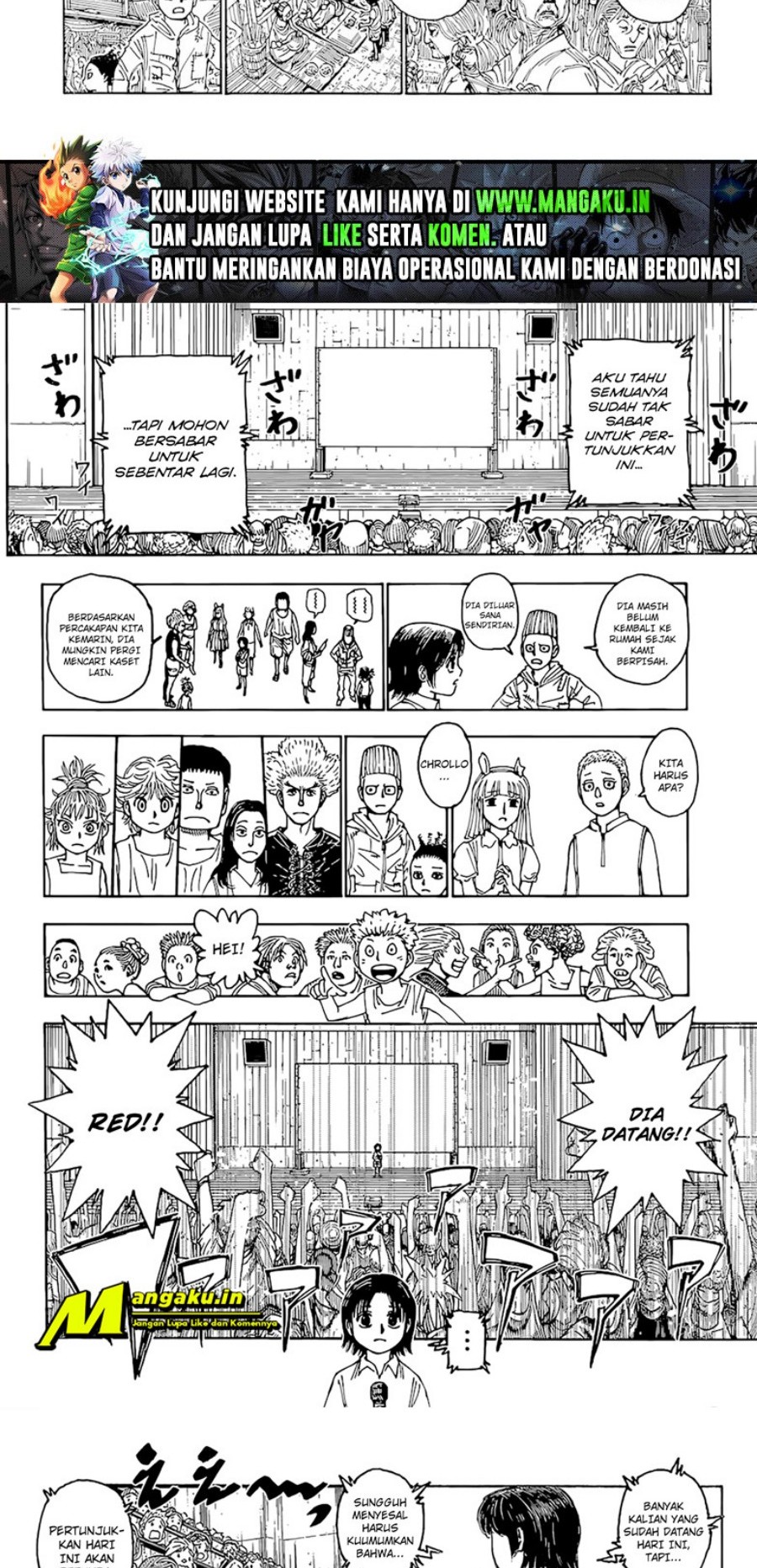 Read Hunter x Hunter ID Manga Online