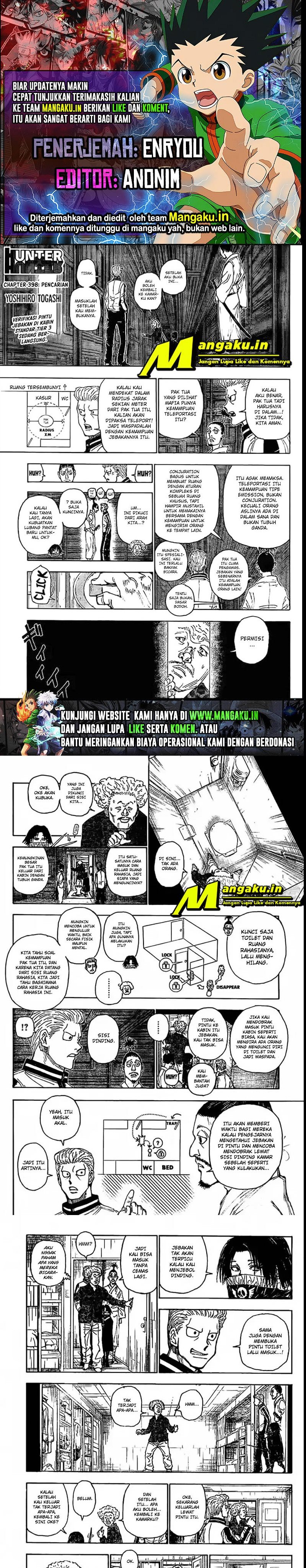 Read Hunter x Hunter ID Manga Online