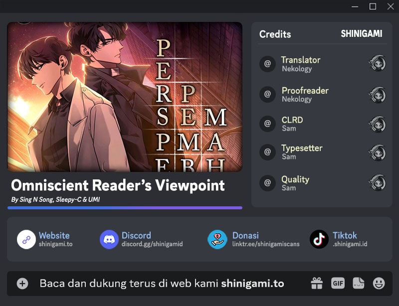 Read Omniscient Reader’s Viewpoint ID Manga Online
