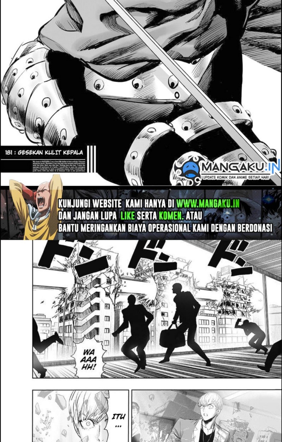 Read One Punch-Man ID Manga Online