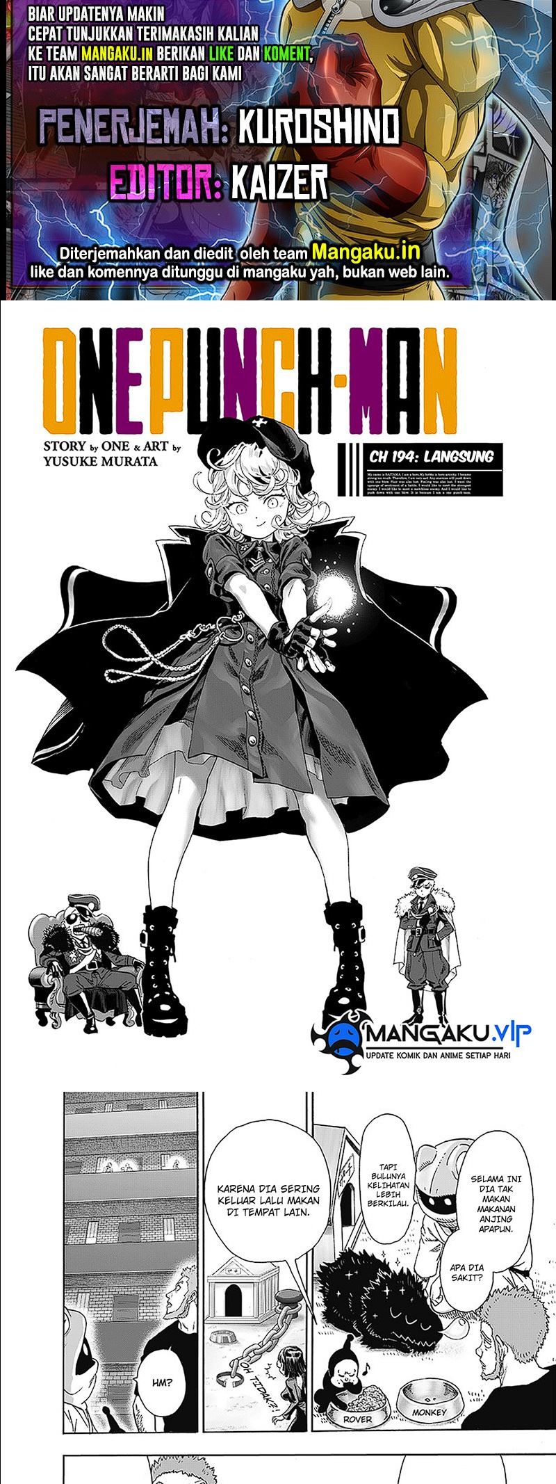 Read One Punch-Man ID Manga Online