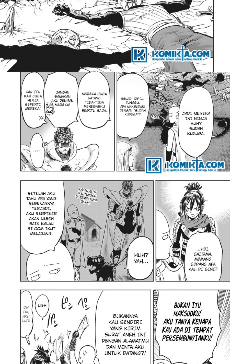 Read One Punch-Man ID Manga Online