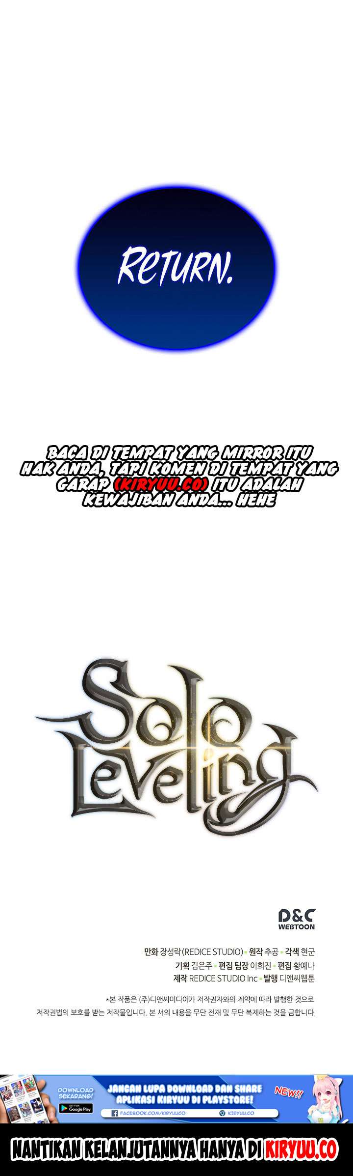 Read Solo Leveling ID Manga Online