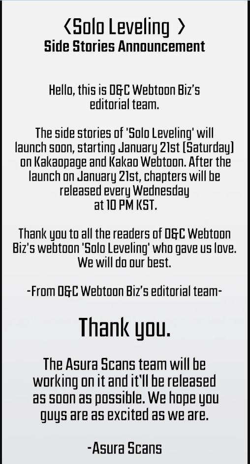 Read Solo Leveling ID Manga Online