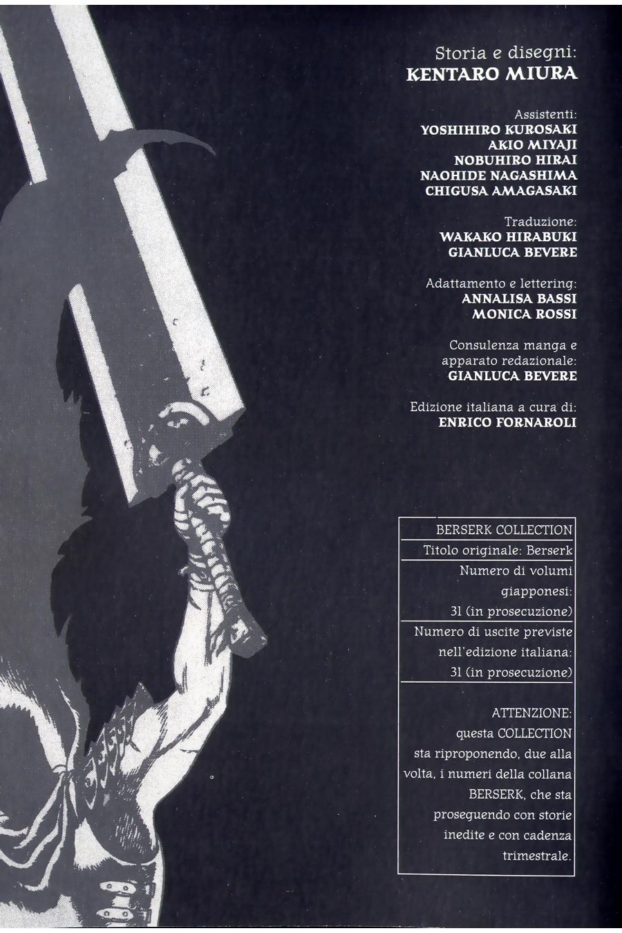 Read Berserk IT Manga Online