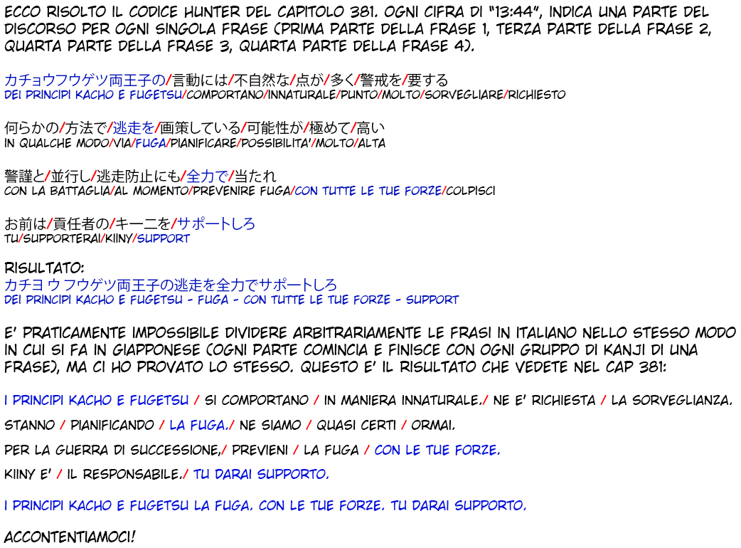 Read Hunter x Hunter IT Manga Online