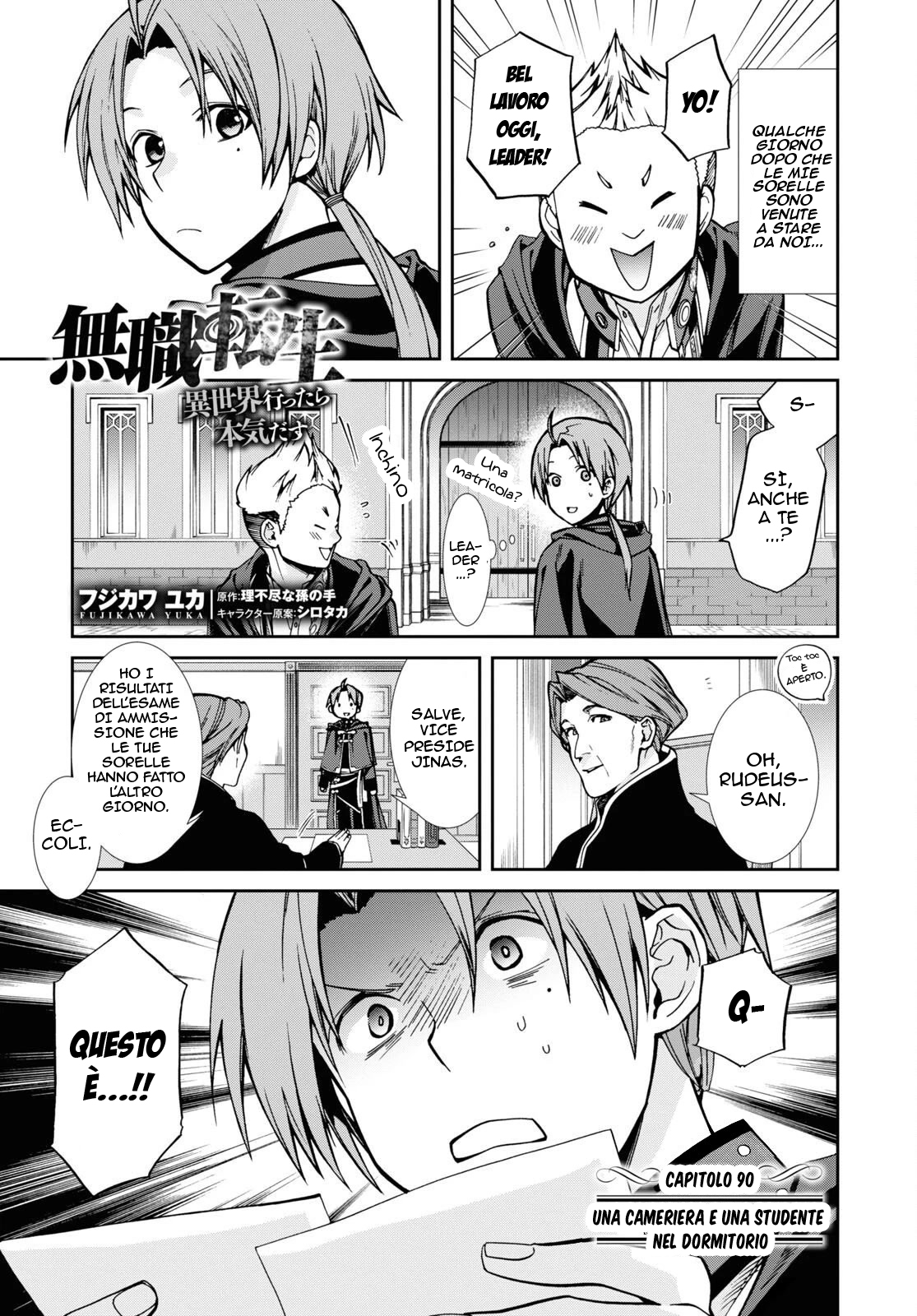 Read Mushoku Tensei - Isekai Ittara Honki Dasu IT Manga Online