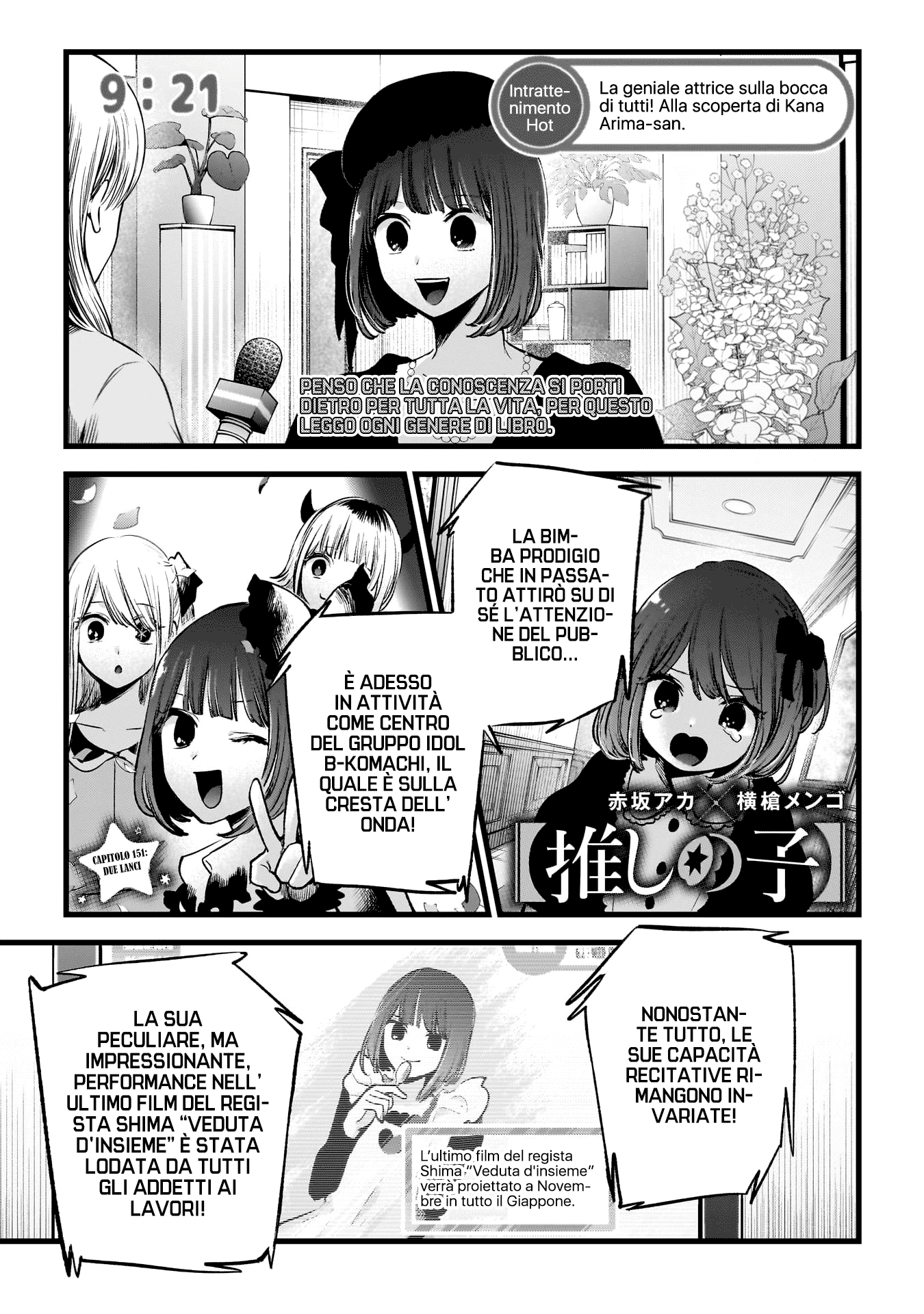 Read Oshi no Ko IT Manga Online