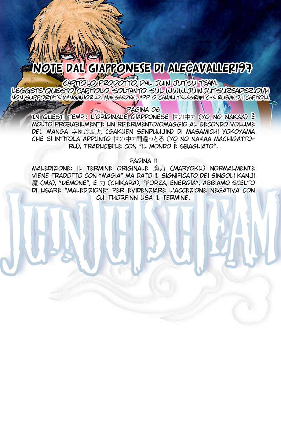 Read Vinland Saga IT Manga Online